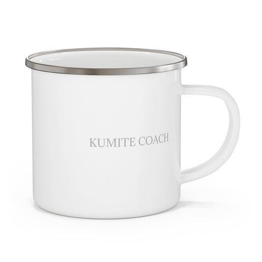 Enamel Camping Mug: Kumite Coach