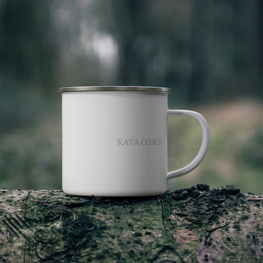 Enamel Camping Mug: Kata Coach