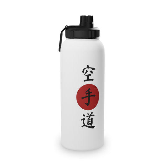 Stainless Steel Water Bottle, Sports Lid: 空手道