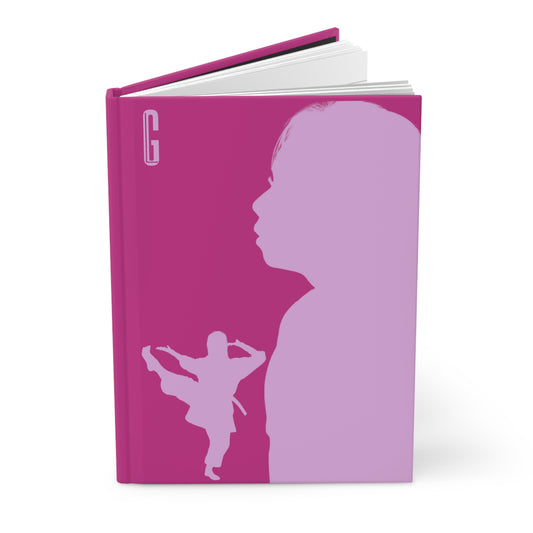 Pink Hardcover Journal Matte: GL