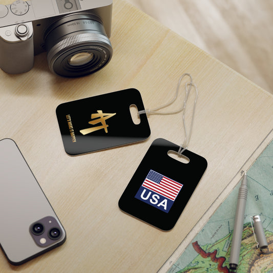 Luggage Tags: AT x Let's Make It Happen x USA