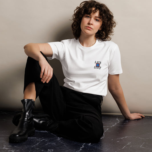 Embroidered Unisex premium t-shirt: Kata Lover x Tatami